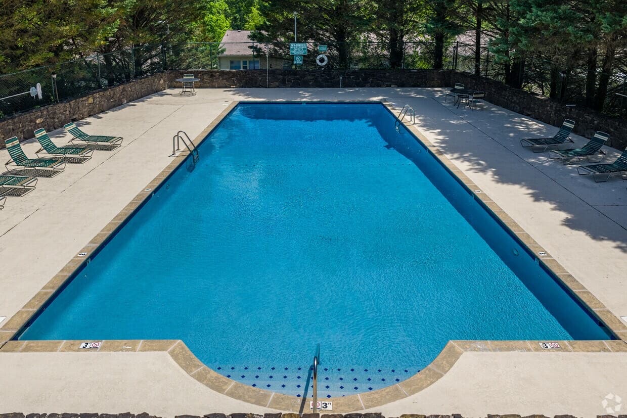 Pool from above